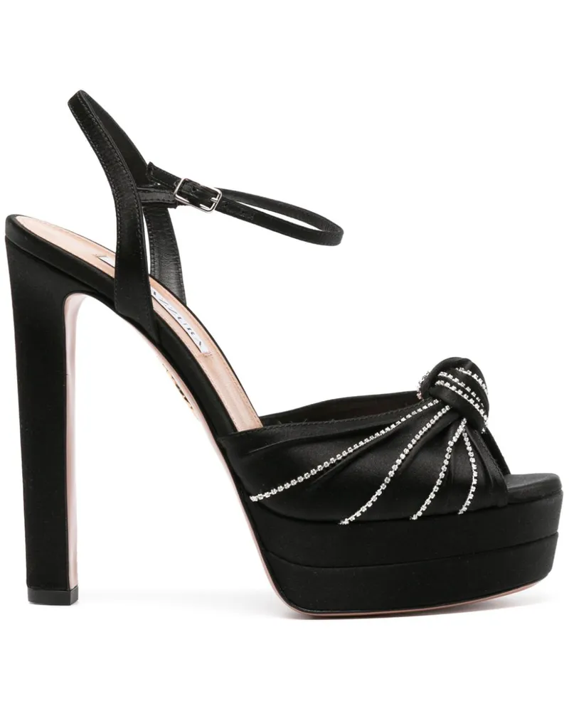 Aquazzura Atelier Sandalen 140mm - Schwarz Schwarz