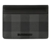 Kariertes Kartenetui - Grau