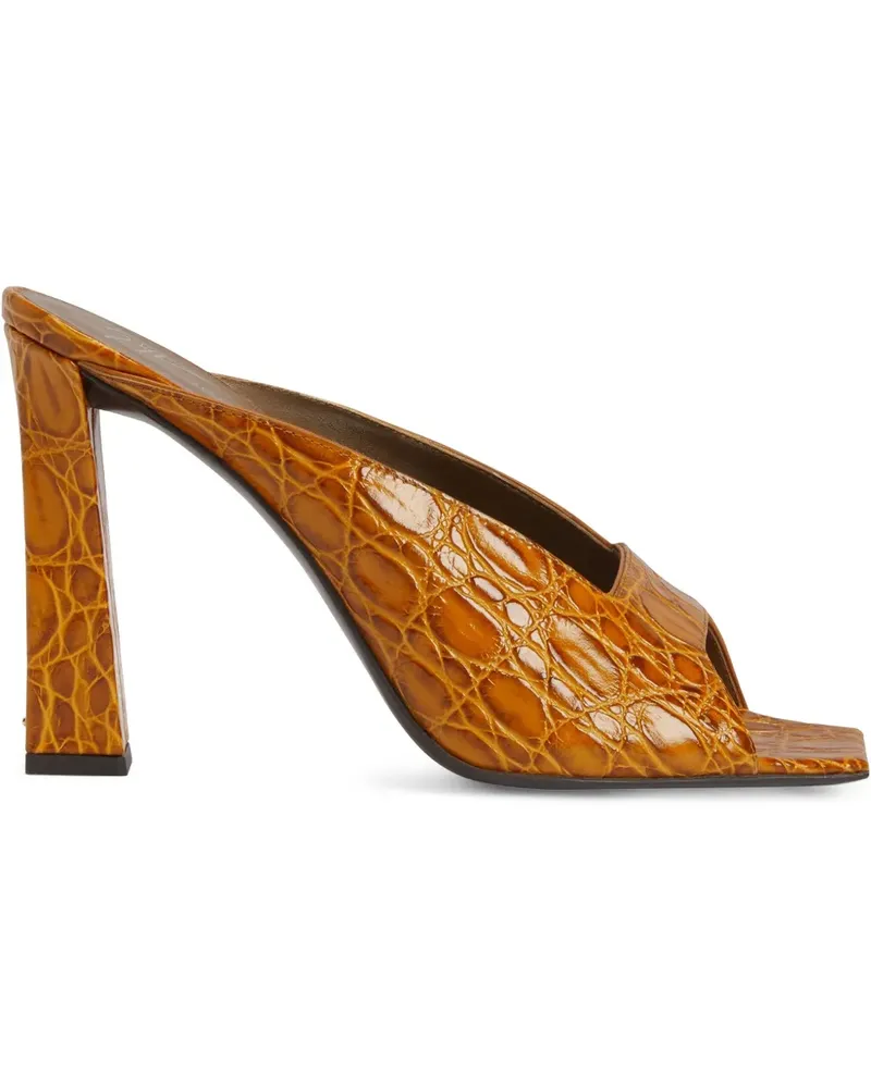 Giuseppe Zanotti Mya Mules 90mm - Orange Orange