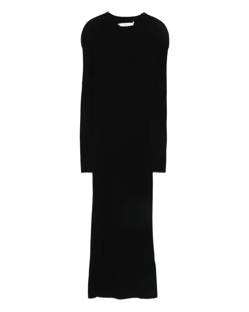 IRO Liette Kleid - Schwarz Schwarz