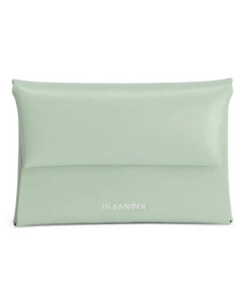 Jil Sander folded coin purse - Grün Grün