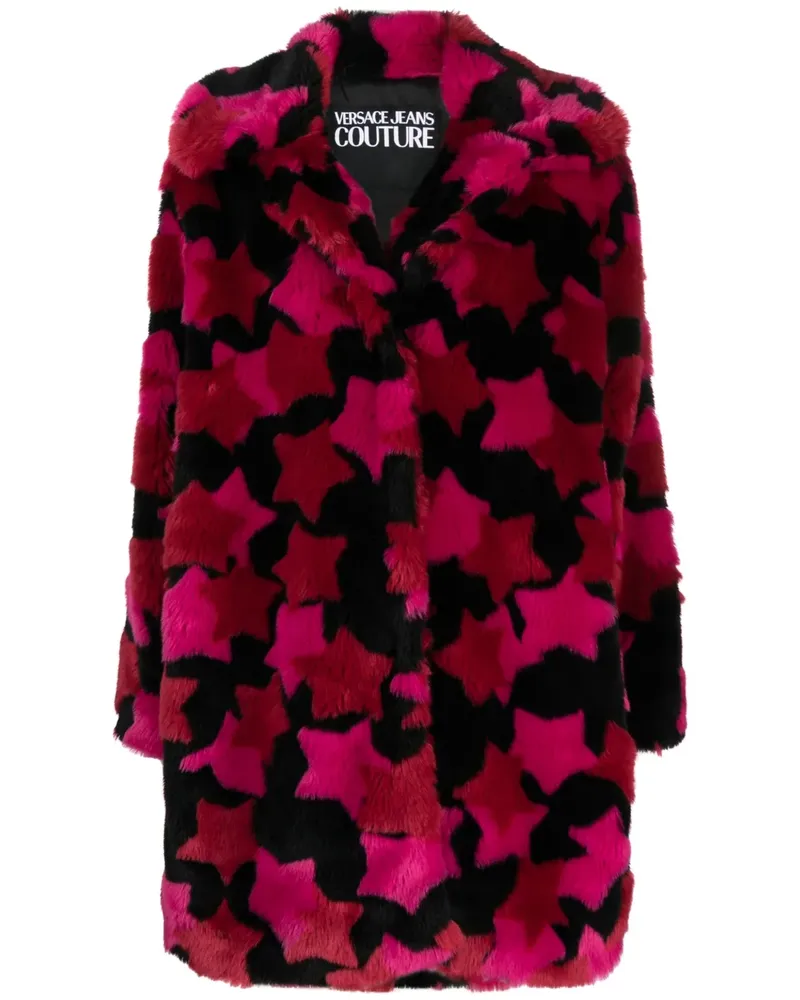 Versace Jeans Hemd mit Sterne-Print - Rosa Rosa