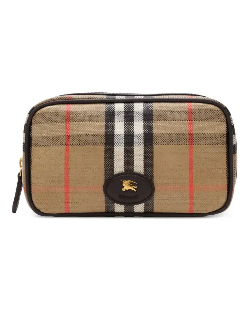 Burberry Highlands make-up pouch - Nude Nude