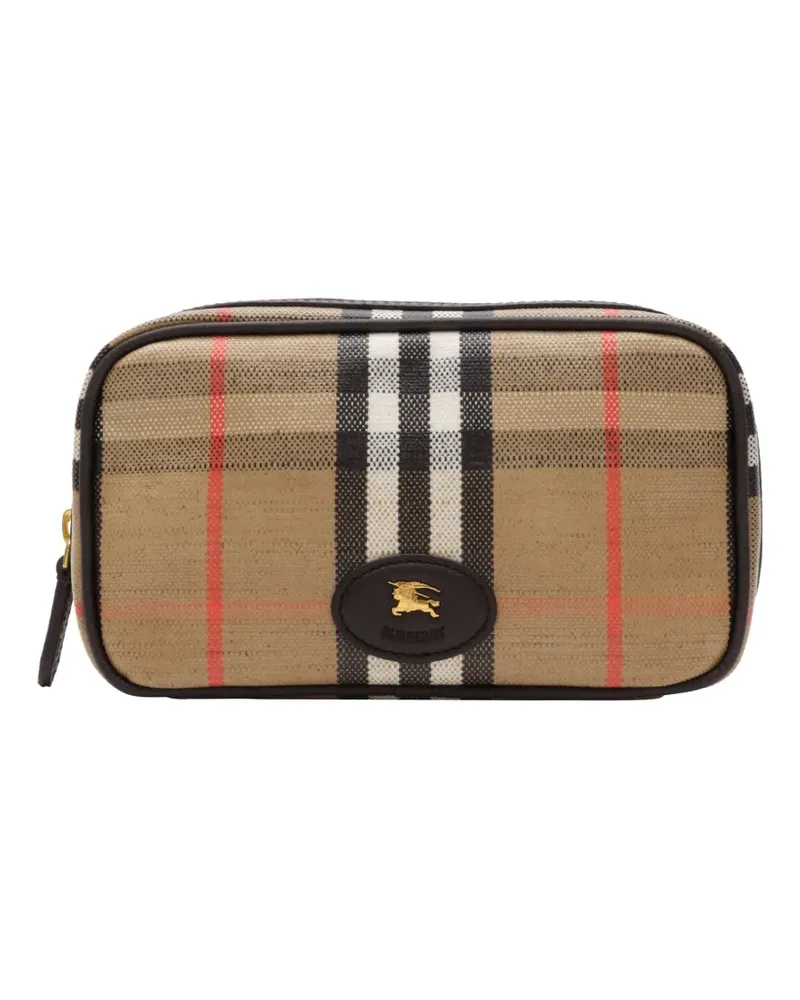 Burberry Highlands make-up pouch - Nude Nude
