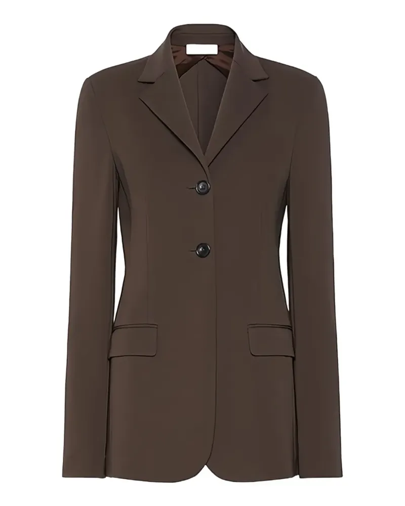 SPORTMAX Palo single-breasted blazer - Braun Braun