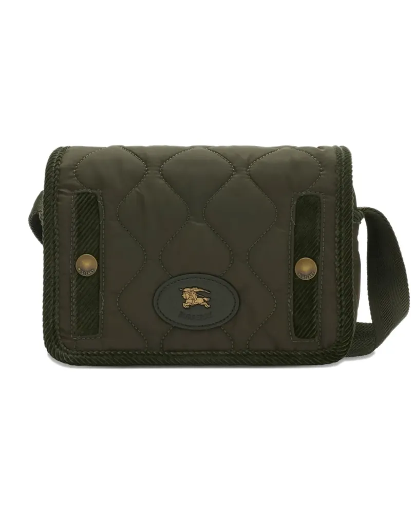 Burberry Gesteppte Clifton Kuriertasche - Grün Grün