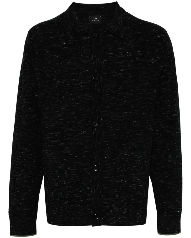Paul Smith Fein gestrickter Cardigan - Grau Grau