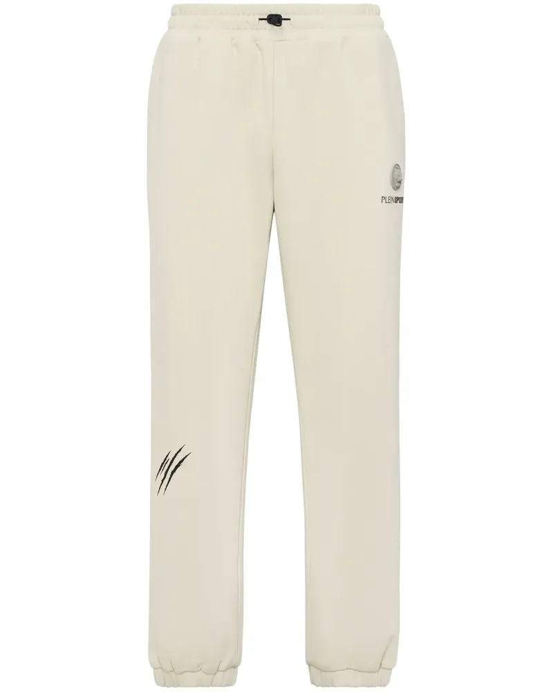 Philipp Plein Jogginghose mit Logo-Print - Grau Grau