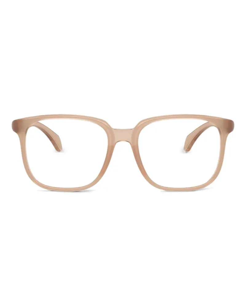 Moncler Brille mit eckigem Gestell - Nude Nude