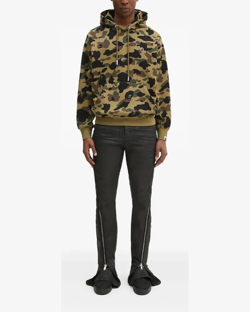 BAPE Hoodie mit Camouflagemuster - Nude Nude