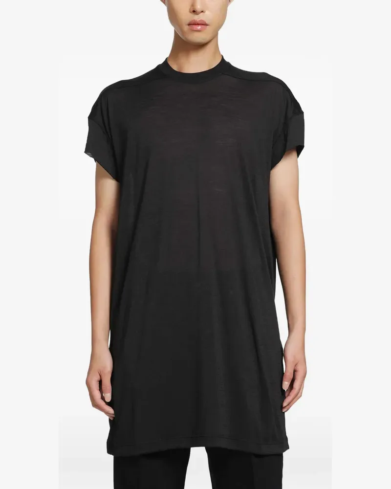 Rick Owens Tower Rick Jumbo below-hip T-shirt - Schwarz Schwarz