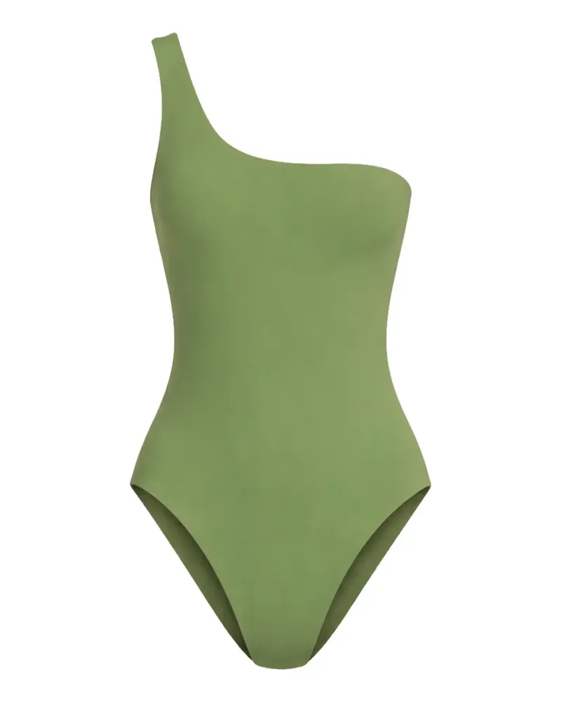 bond-eye reversible one-shoulder swimsuit - Grün Grün
