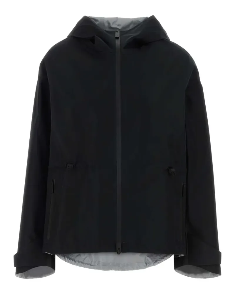Herno windbreaker jacket - Schwarz Schwarz