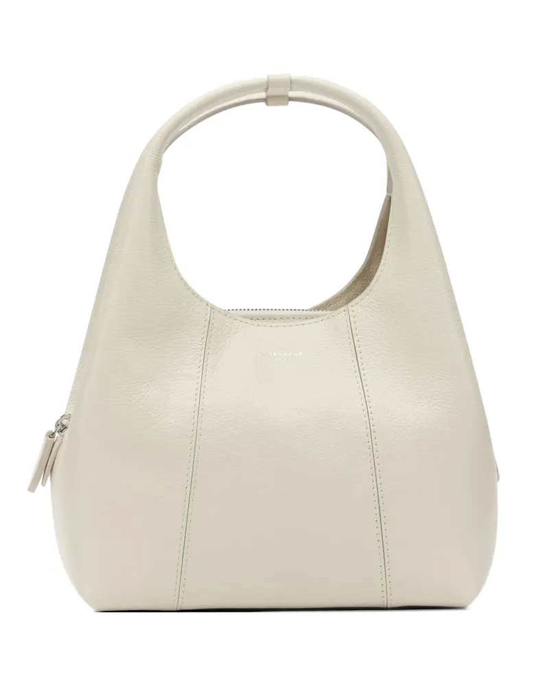 Le Tanneur small Juliette grained leather tote bag - Nude Nude