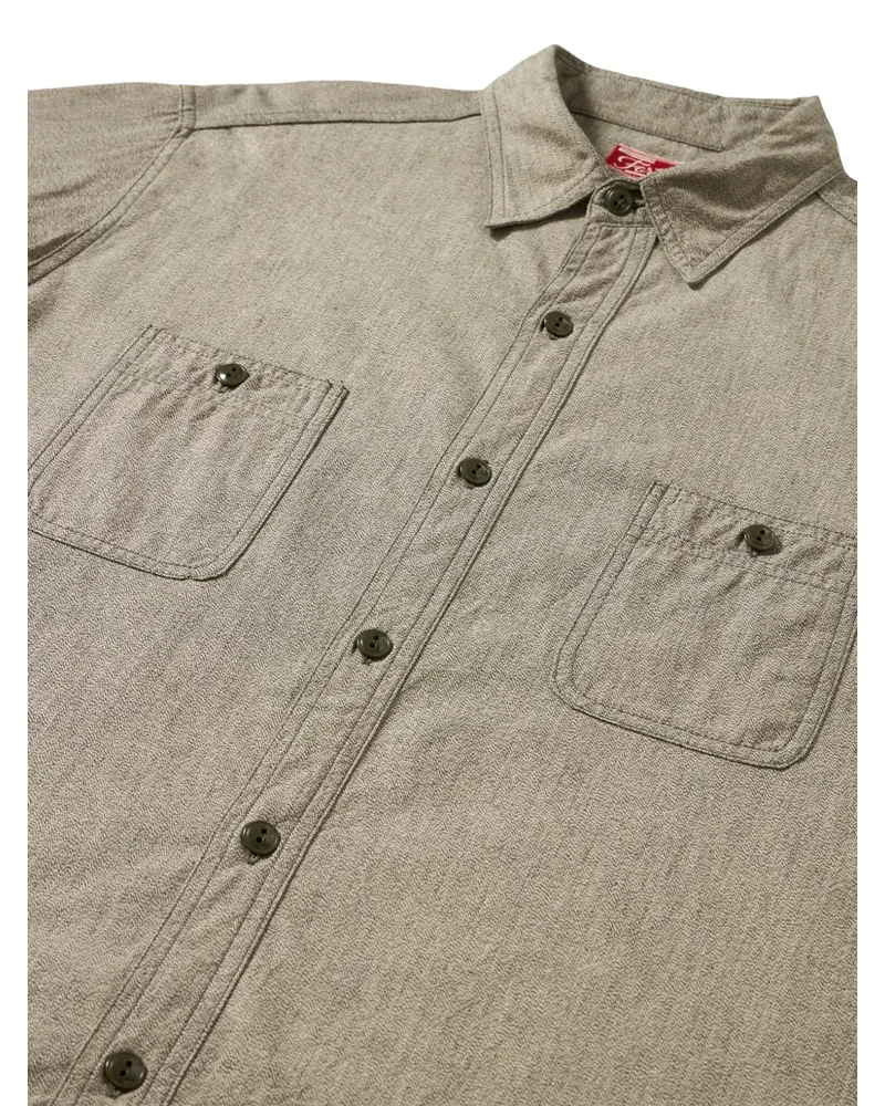 Fortela Otero patch-pocket shirt - Nude Nude