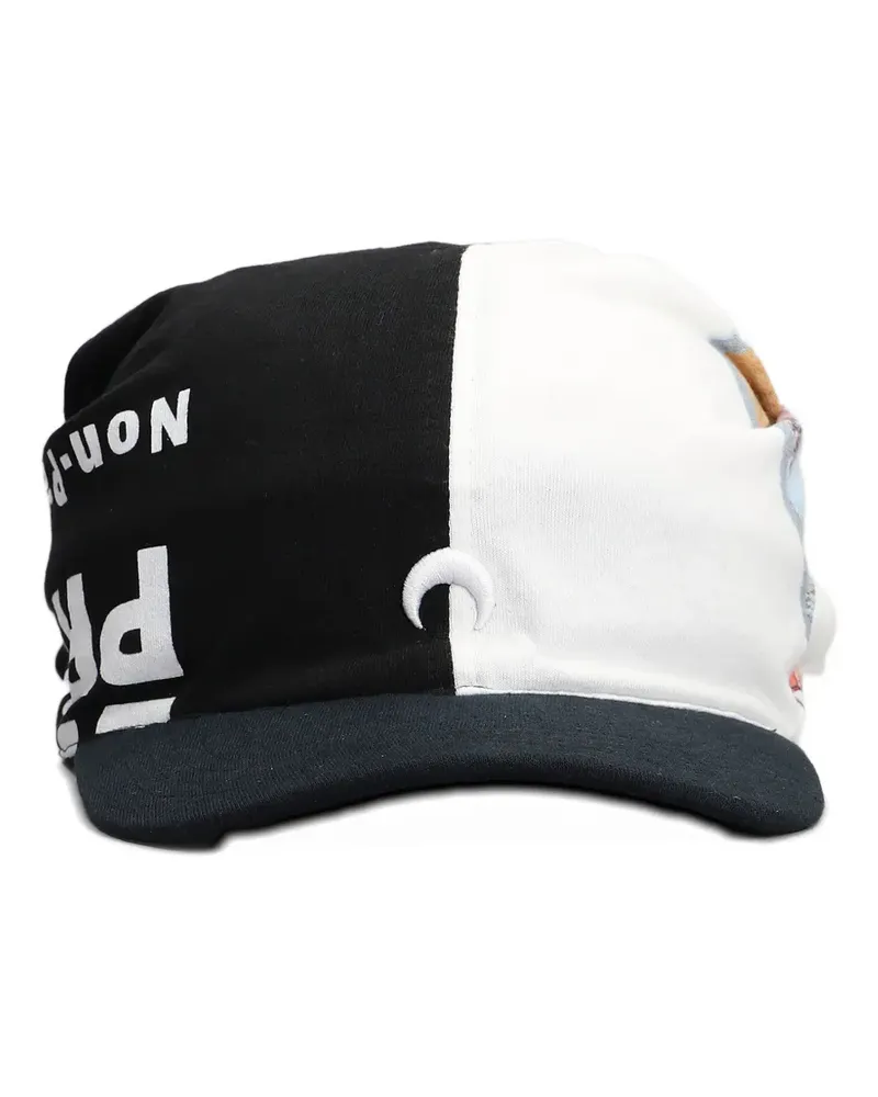 Marine Serre Baseballkappe mit Einsätzen - Schwarz Schwarz