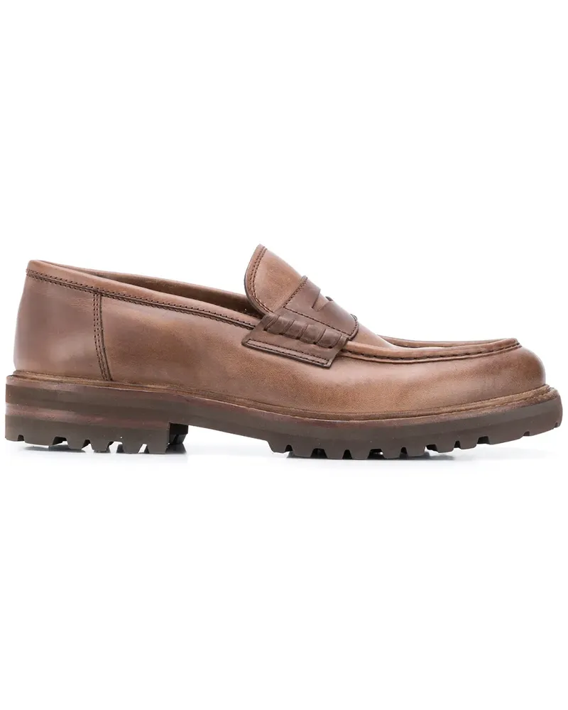 Brunello Cucinelli Penny-Loafer - Braun Braun