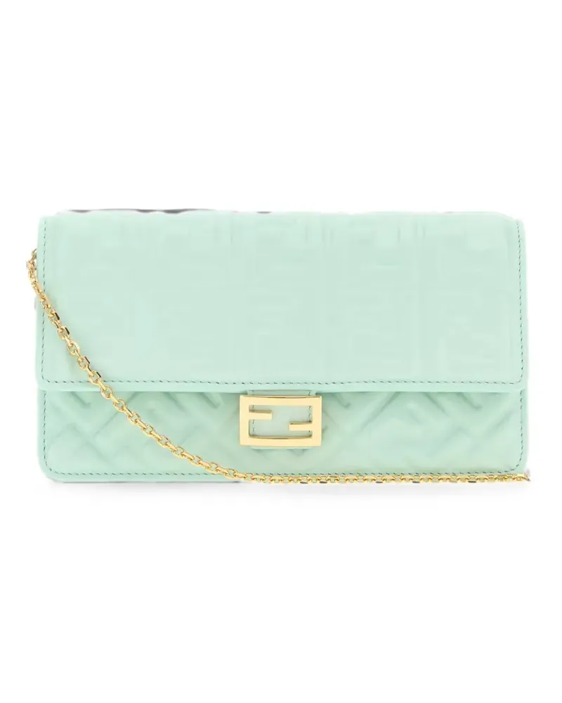 Fendi Baguette FF shoulder bag - Grün Grün