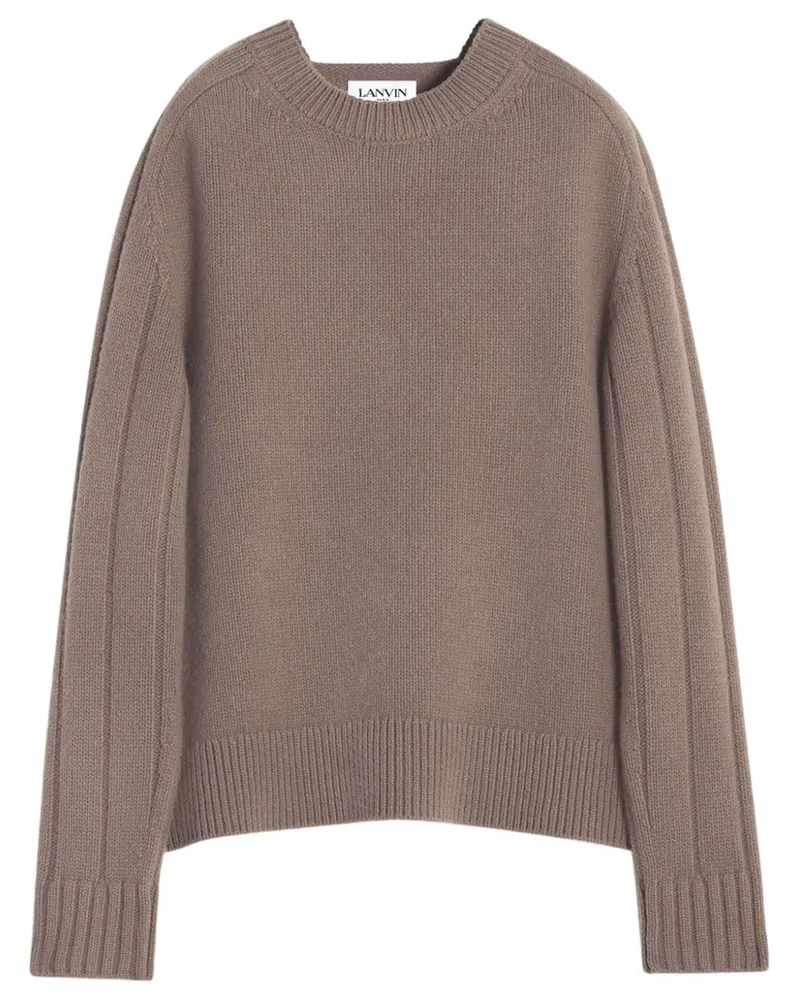 Lanvin Pullover mit Nahtdetail - Nude Nude