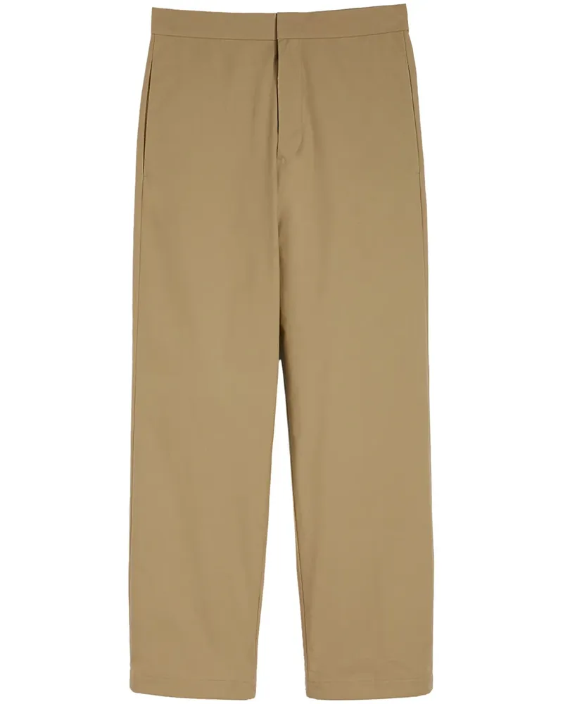 Jil Sander Klassische Tapered-Hose - Nude Nude