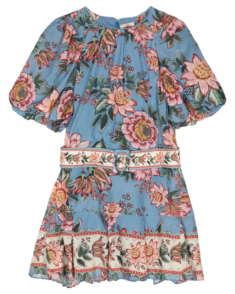 FARM Rio Minikleid mit Print - Blau Blau