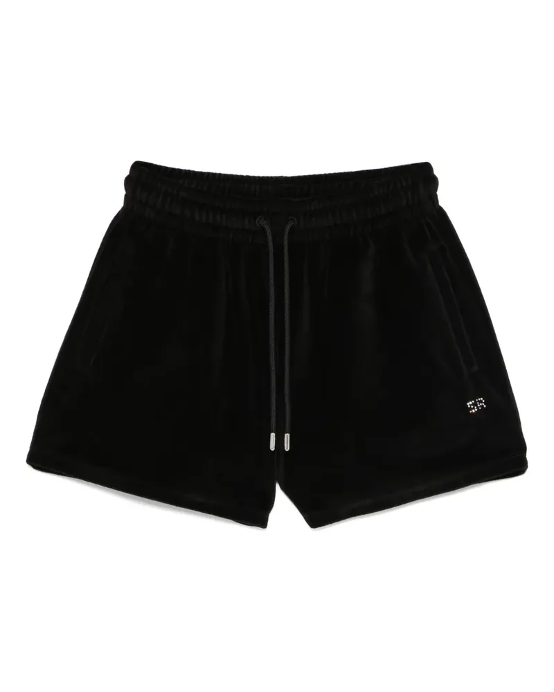 Sonia Rykiel Shorts aus Samt - Schwarz Schwarz