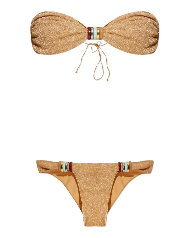 Oséree gold-tone bikini Gold