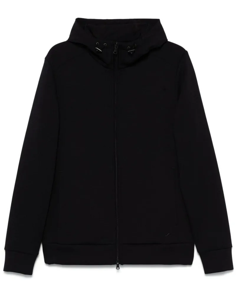 Paul & Shark Hoodie mit Typhoon®-Einsätzen - Schwarz Schwarz