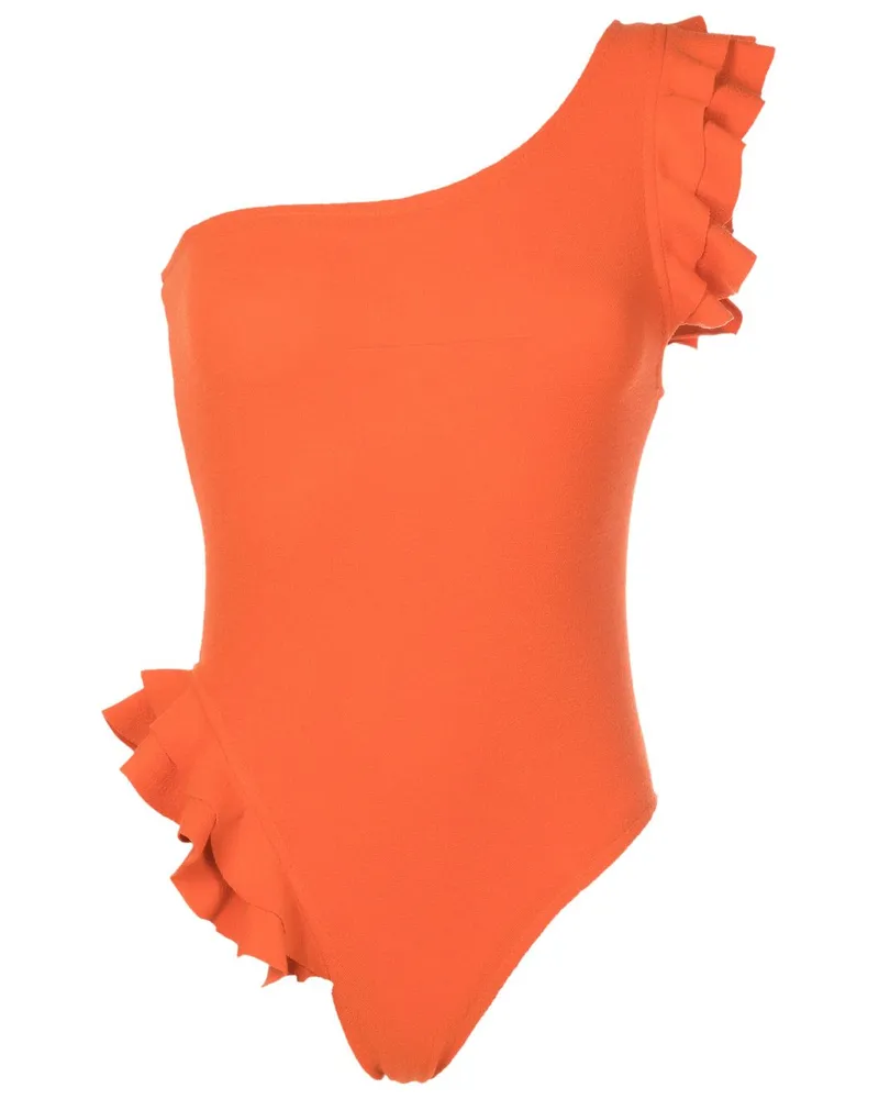 Clube Bossa Badeanzug mit Rüschen - Orange Orange