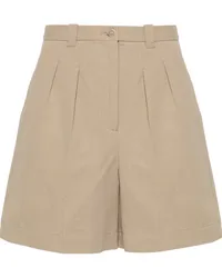 A.P.C. Shorts aus Popeline Nude