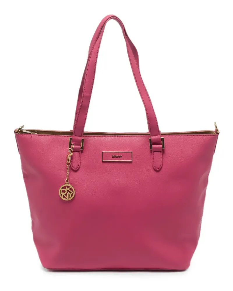 DKNY Saffiano tote bag - Rosa Rosa
