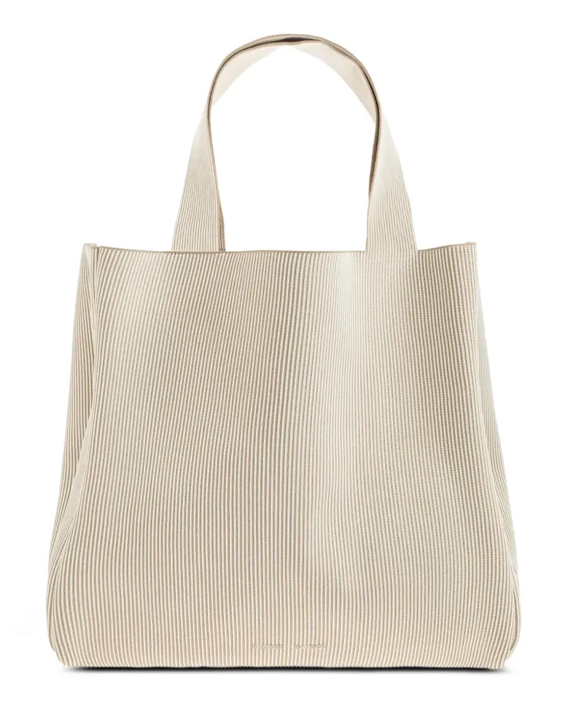 Samsøe & Samsøe Samira Schultertasche aus Rippstrick - Nude Nude