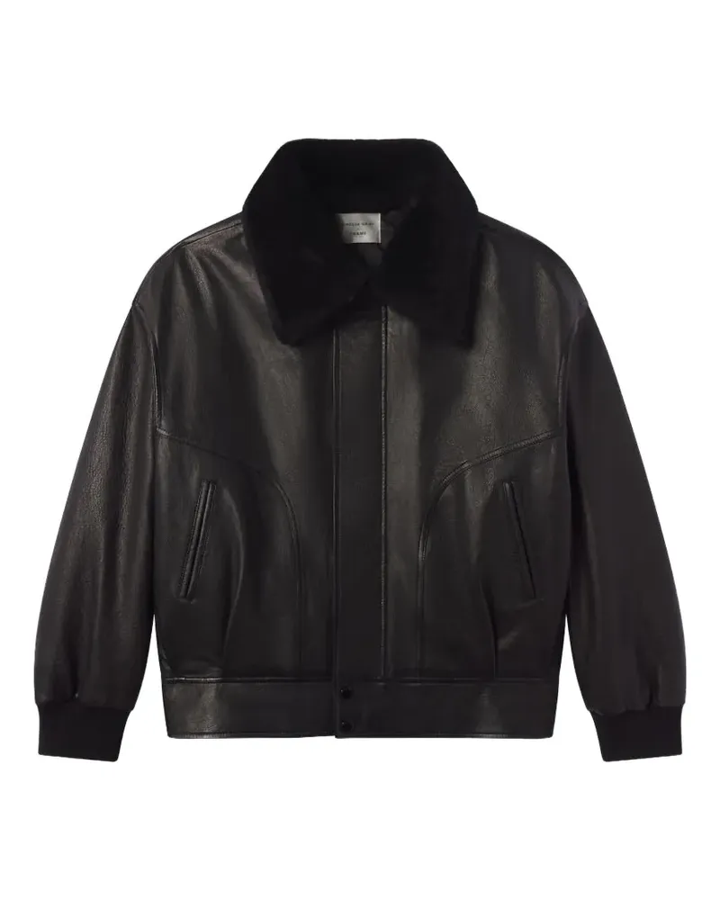 Frame Denim The Nightcap bomber jacket - Schwarz Schwarz