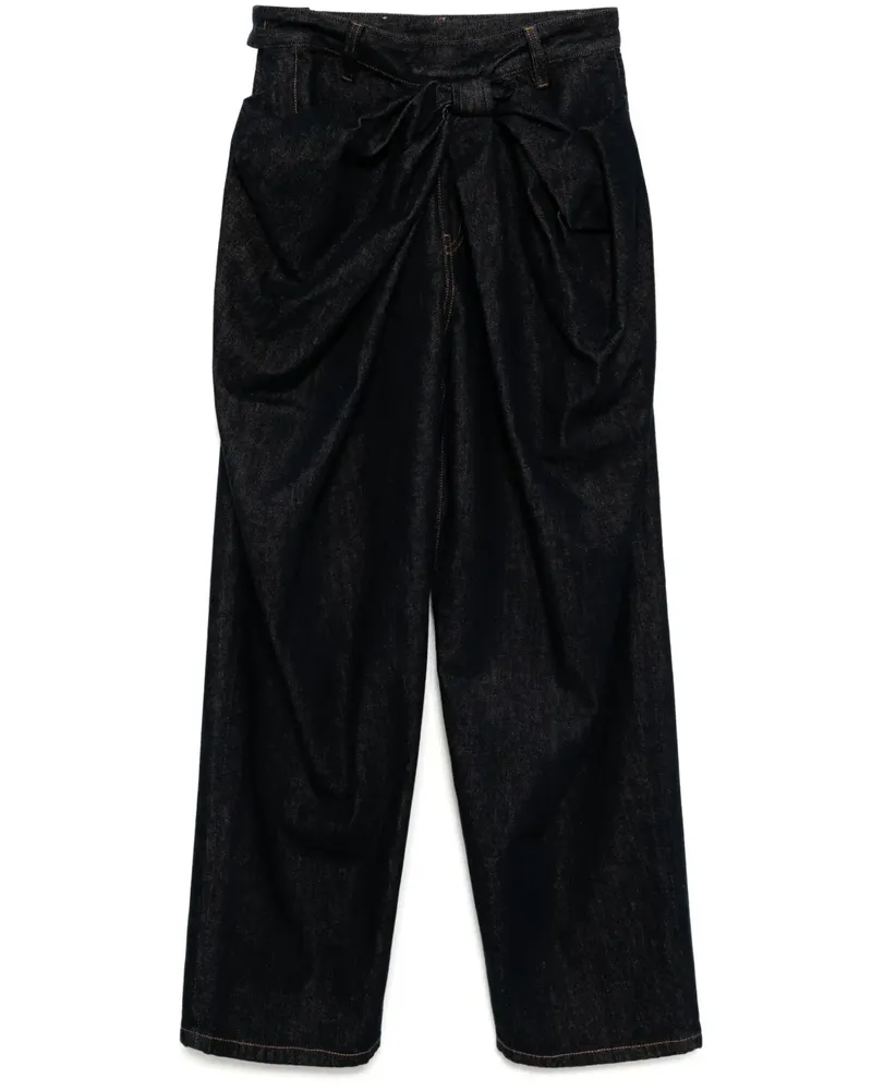 JNBY Jeans mit Schleifendetail - Blau Blau