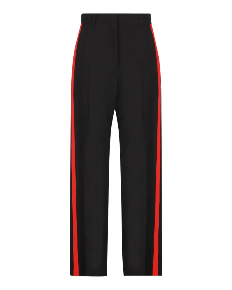 Loewe Hose mit seitlichen Streifen - Schwarz Schwarz