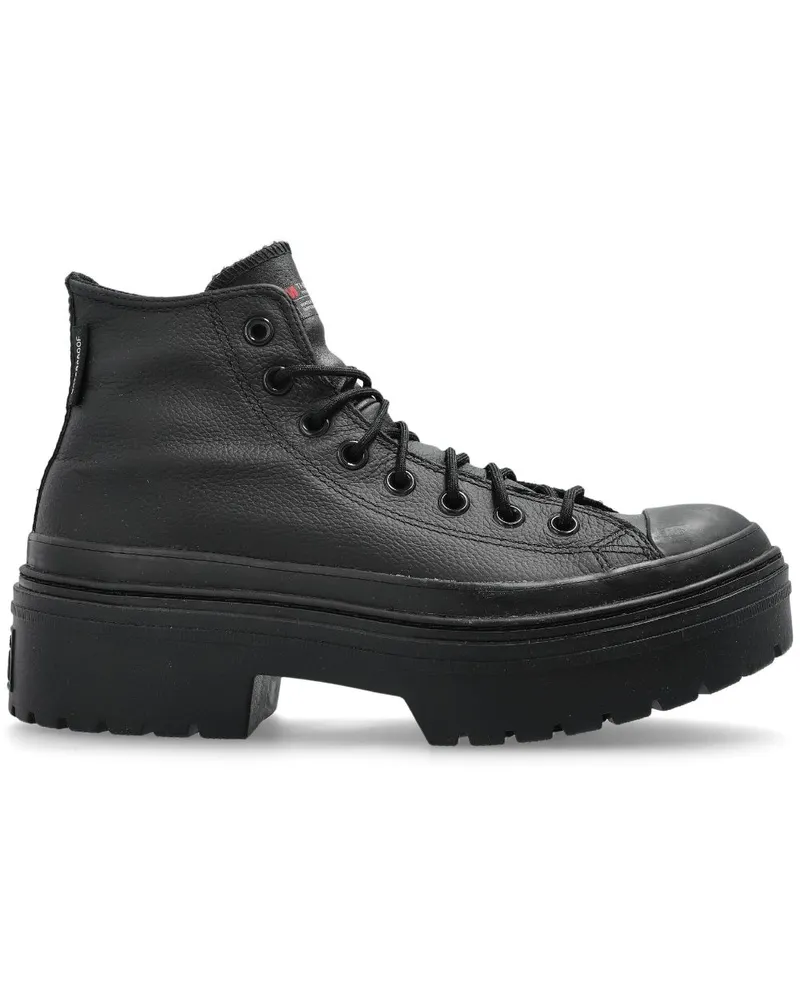 Converse Sneakers mit Plateau - Schwarz Schwarz