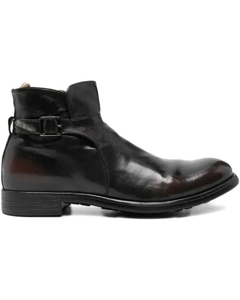 Officine Creative Italia Stiefeletten mit Schnalle - Braun Braun