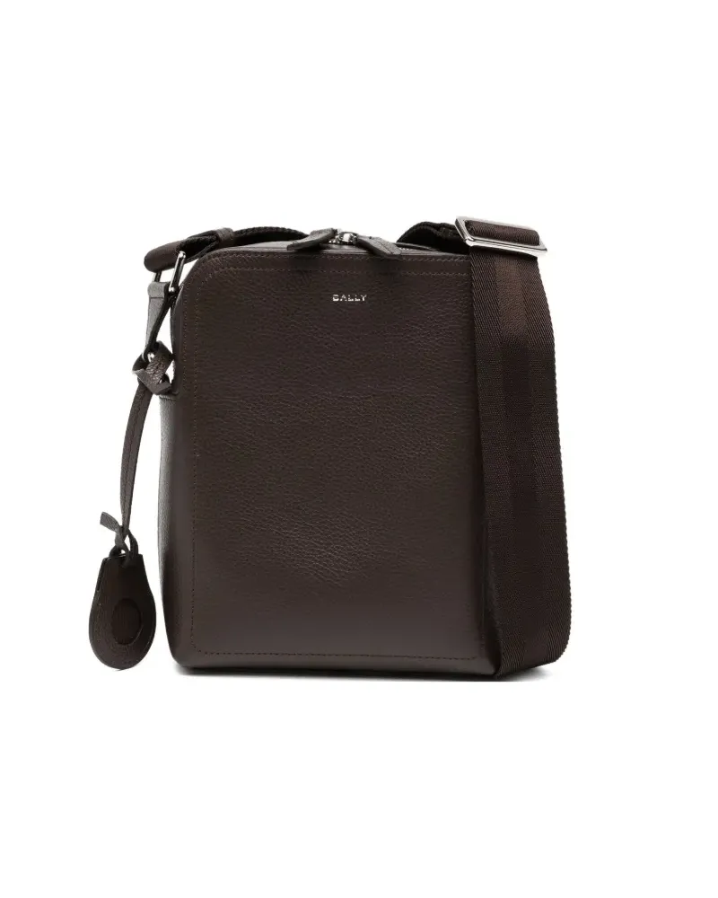 Bally Kuriertasche mit Logo-Print - Braun Braun