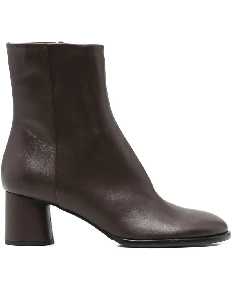 Fabio Rusconi 75mm block heel boots - Braun Braun