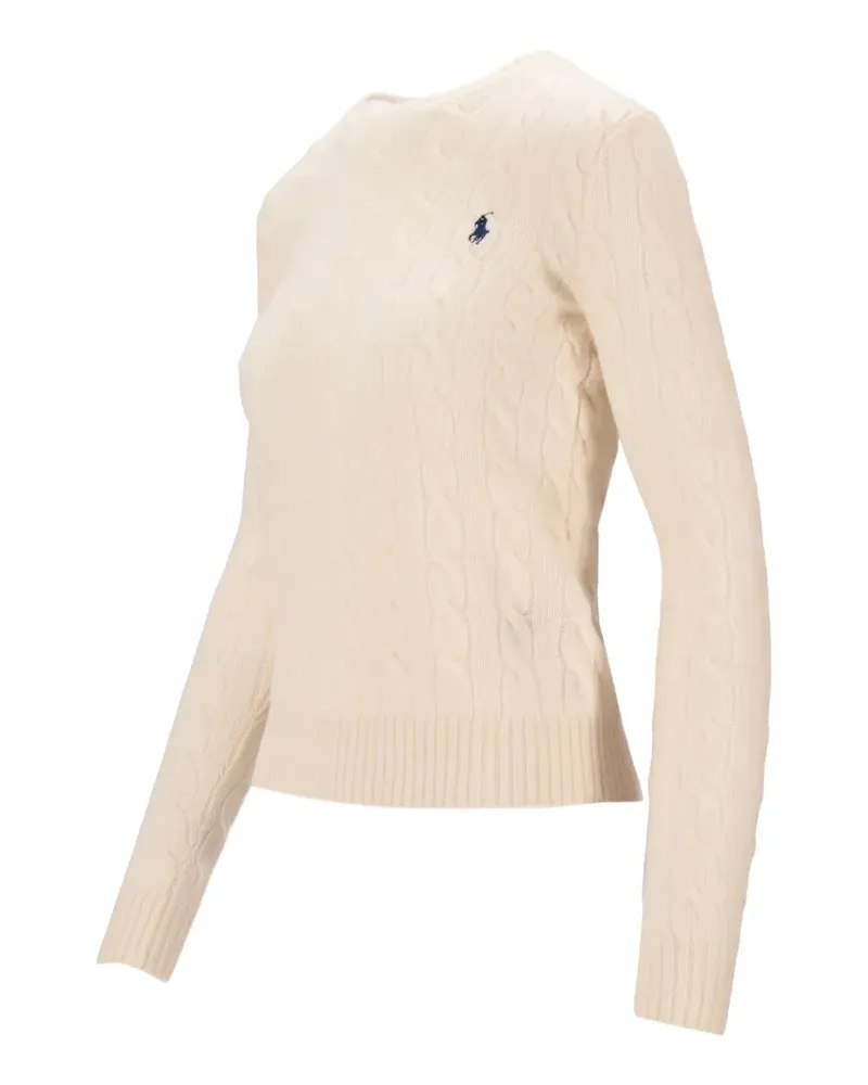 Ralph Lauren Julianna Pullover mit Zopfmuster - Nude Nude