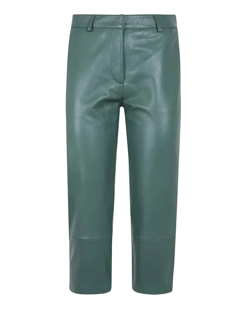 FRANKIE Shop Lior leather trousers - Grün Grün