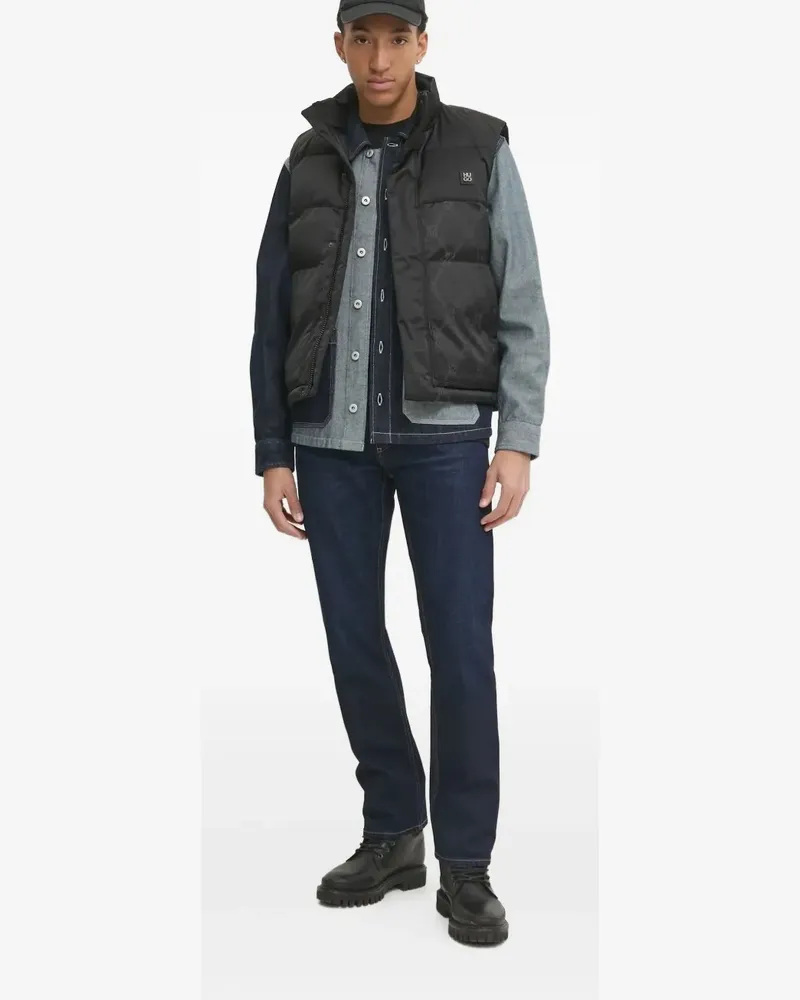 HUGO BOSS Jeans mit geradem Bein - Blau Blau