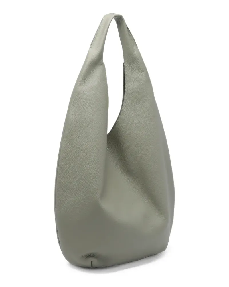 A.P.C. Schultertasche aus gekörntem Leder - Grün Grün