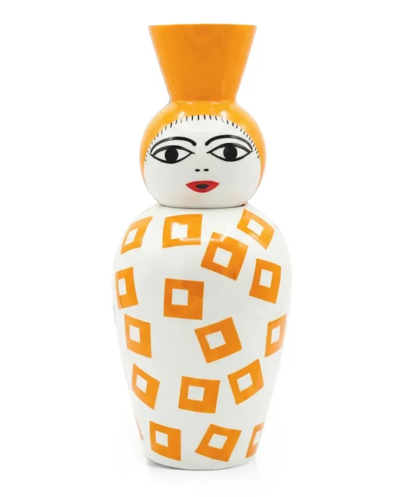 Seletti Canopie Amina Vase - Weiß Weiß