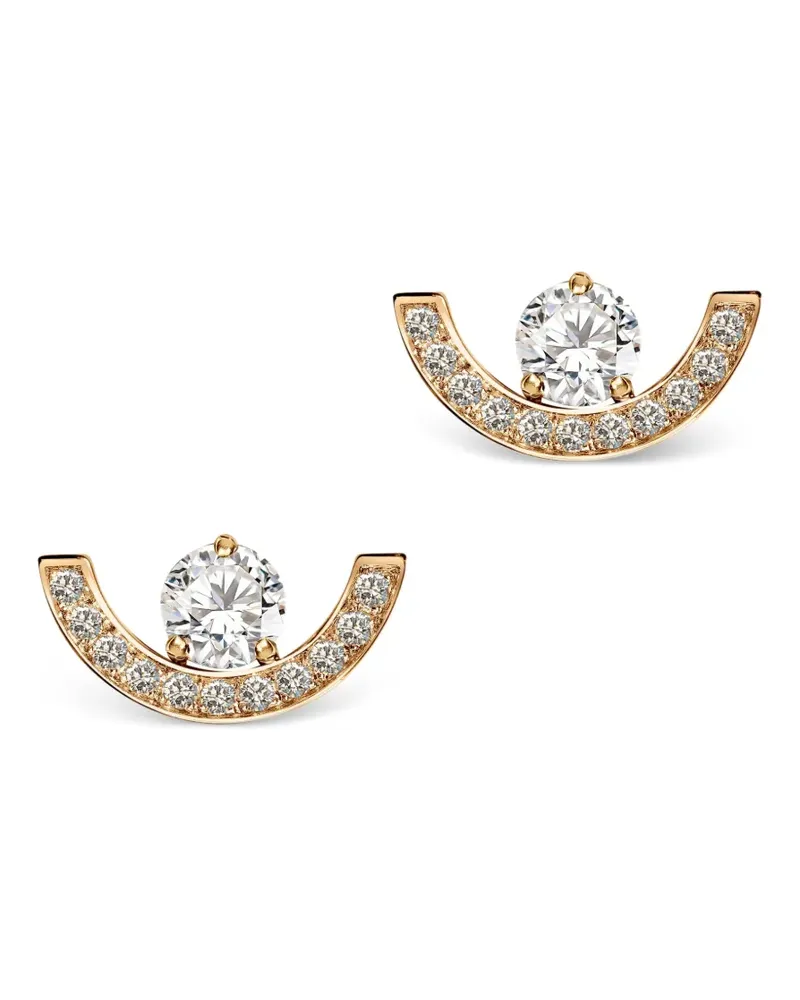 Loyal.e Paris Intrépide Ohrringe mit Diamanten - Rosa Rosa