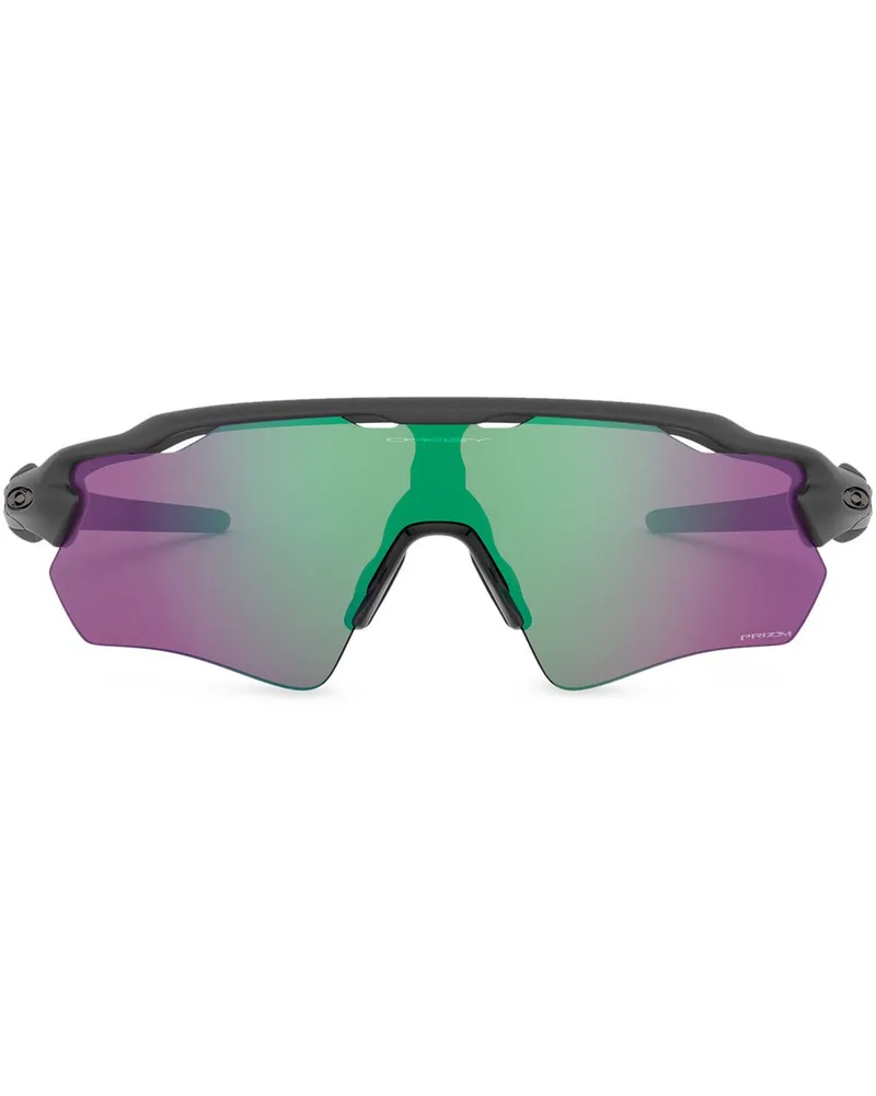 Oakley Sonnenbrille im Visier-Design - Grau Grau