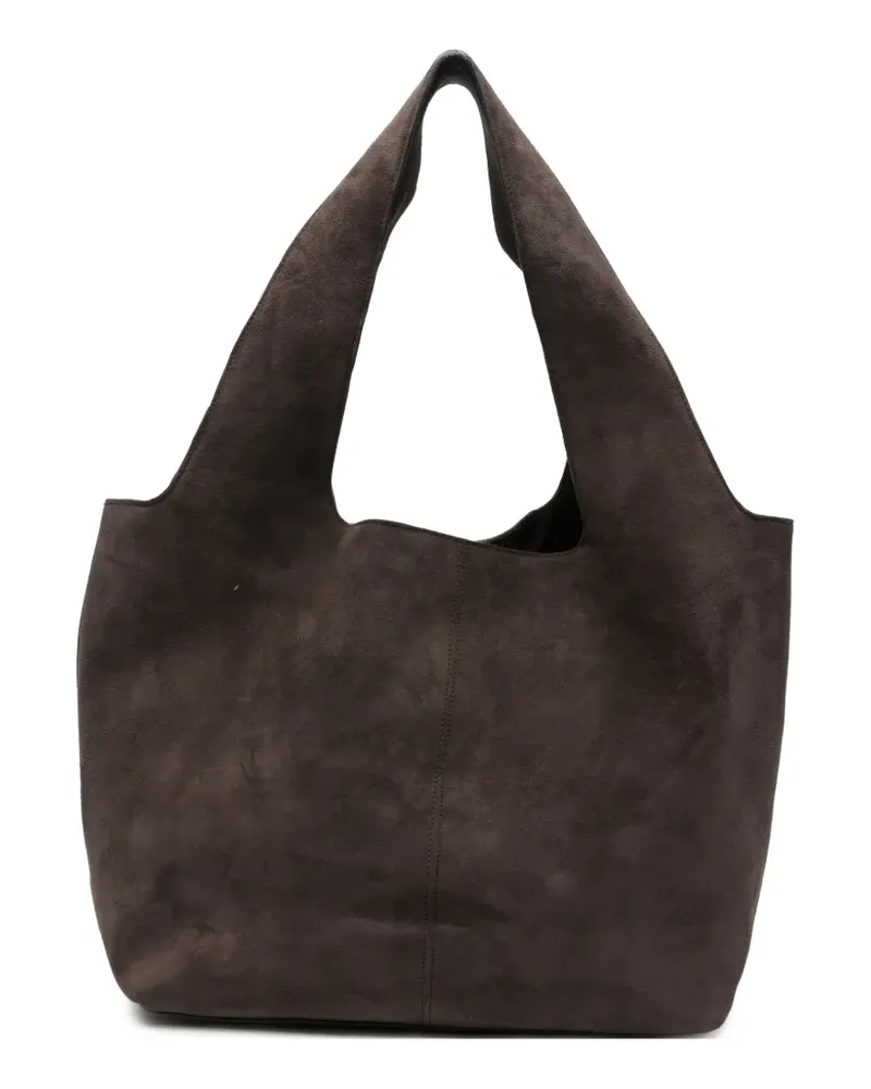 JcSophie Schultertasche aus Wildleder - Braun Braun
