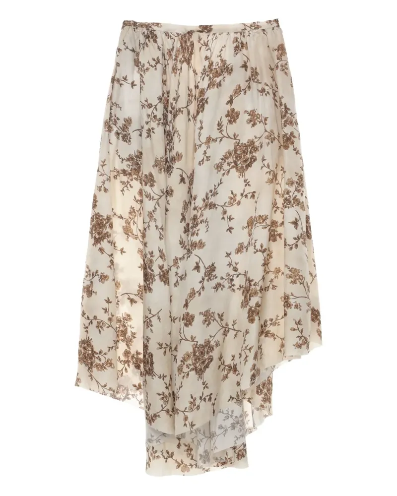 Uma Wang Genit Midirock - Nude Nude