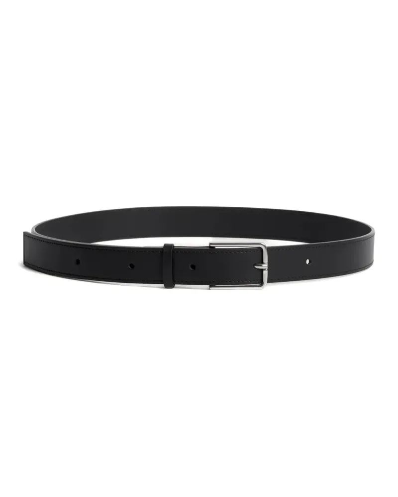 Kitsuné buckle-fastening belt - Schwarz Schwarz