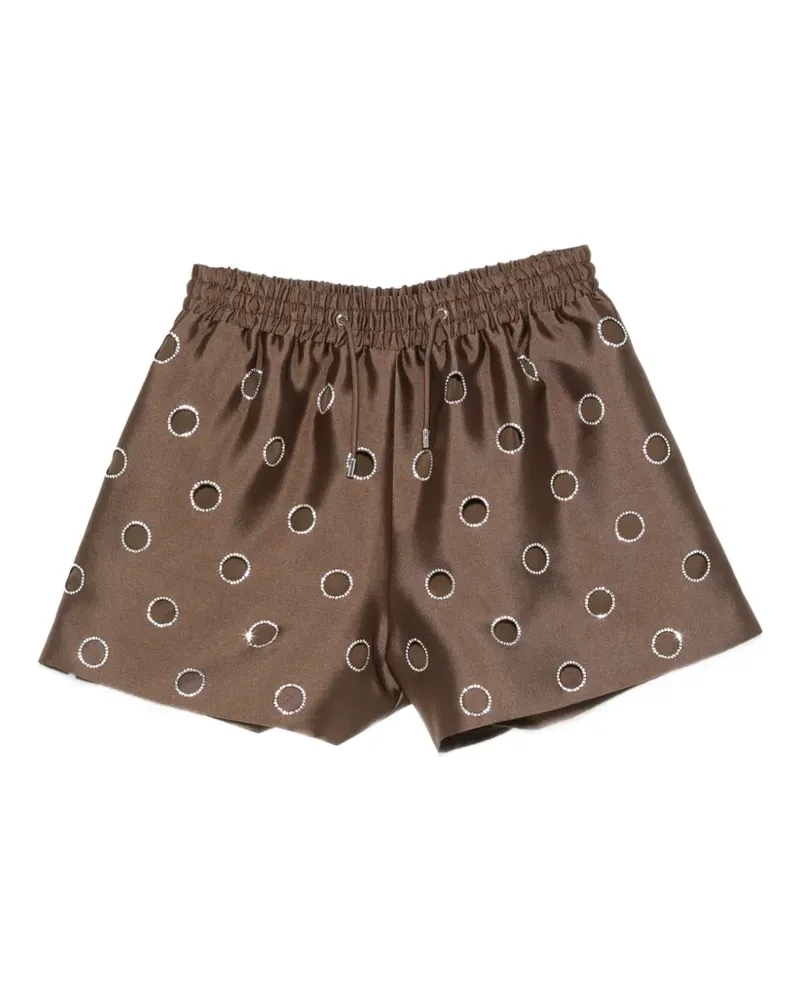 Sandro Shorts mit Strass - Braun Braun